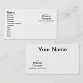 Fysieke Therapie Visitekaartje (Voorkant / Achterkant)