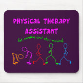 Fysieke therapieassistent-cadeaus muismat (Voorkant)