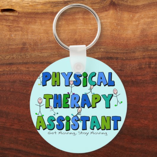 Fysieke therapieassistent-cadeaus sleutelhanger (Voorkant)