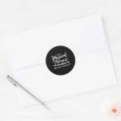 Fysieke Therapist Assistant, PTA Ronde Sticker (Envelop)