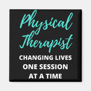 Fysieke therapist die één sessie verandert magneet