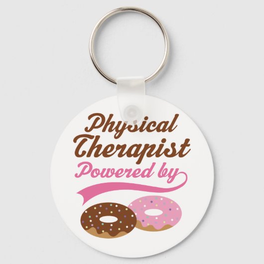 Fysieke Therapist Funny Gift Sleutelhanger (Voorkant)