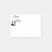 Fysieke Therapistische Assistenten Post-it Notes (Voorkant)