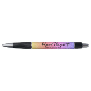 Fysieke therapistische stijlvolle regenboog, aange pen