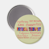 Fysieke Therapistische Terminologie - cadeaus Magneet (Voorkant / Achterkant)