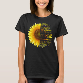 Fysieke Therapistische Therapie Assistant Sunflowe T-shirt