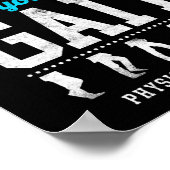 Fysieke Therapistische Therapie Assistent Vintage  Poster (Hoek)