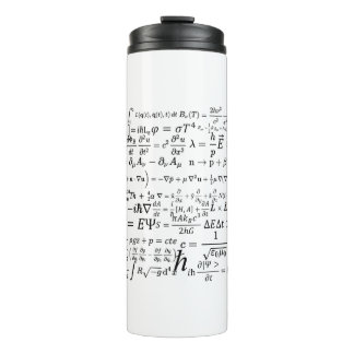 Fysieke vergelijkingen en formules thermosbeker