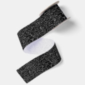 Fysieke vergelijkingen op zwart // lint (Achterkant)