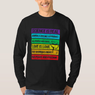 Fysieke wetenschap op het gebied van scheikunde na t-shirt