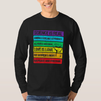 Fysieke wetenschap op het gebied van scheikunde na t-shirt