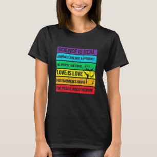 Fysieke wetenschap op het gebied van scheikunde na t-shirt