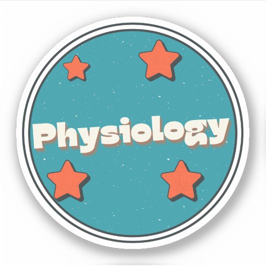 Fysiologie Sticker (Voorkant)