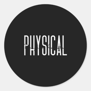 Fysiotherapeut Assistent PTA Fysiotherapie Ronde Sticker
