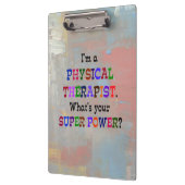 Fysiotherapeut Klembord (Links)