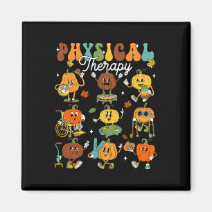 Fysiotherapeut Pompoen Herfst Thanksgiving Magneet