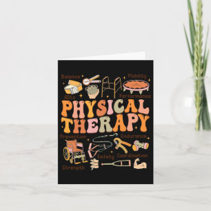 Fysiotherapeut PT PTA Herfst Thanksgiving Fysiek Kaart