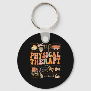 Fysiotherapeut Pt Pta Herfst Thanksgiving Fysiek Sleutelhanger
