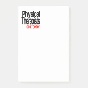 Fysiotherapeuten doen het beter post-it® notes