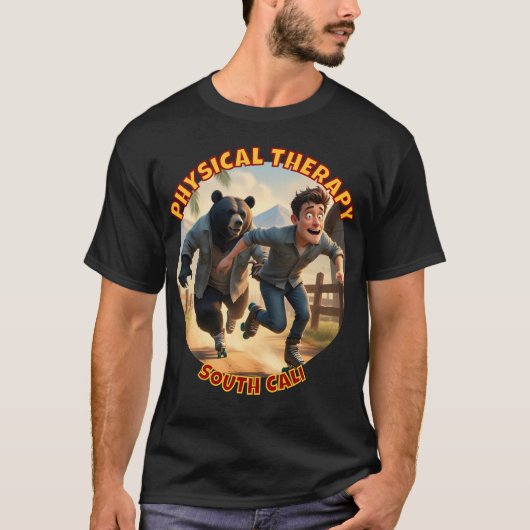 Fysiotherapie - Californië T-shirt (Voorkant)