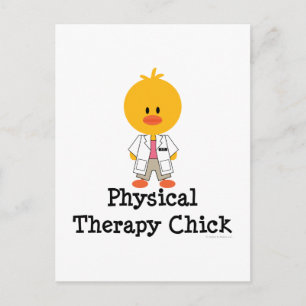 Fysiotherapie Chick Briefkaart