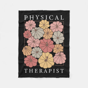 Fysiotherapie Pompoen Herfst PT Therapeut Thanksg Fleece Deken