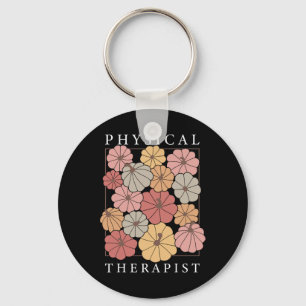 Fysiotherapie Pompoen Herfst PT Therapeut Thanksg Sleutelhanger