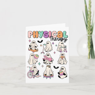 Fysiotherapie Pt Fysiotherapeut Halloween C Kaart