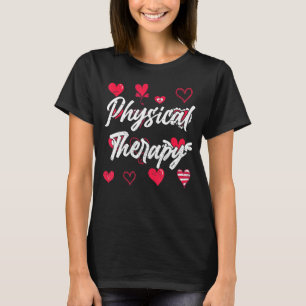 Fysiotherapie PT Fysiotherapeut Hart Fysiek T-shirt