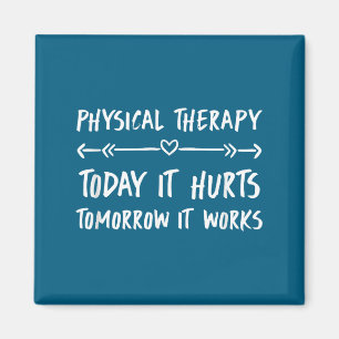 Fysiotherapie Quotes Vandaag Doet Het Pijn Morgen Magneet