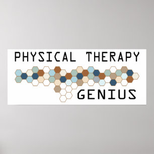Fysische therapie Genius Poster
