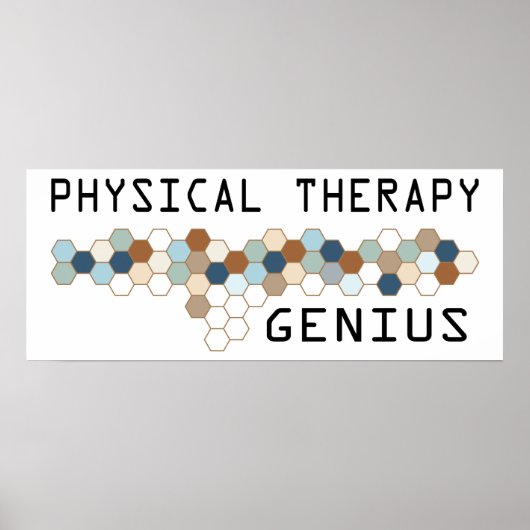 Fysische therapie Genius Poster (Voorkant)