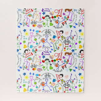 Fysische therapie legpuzzel