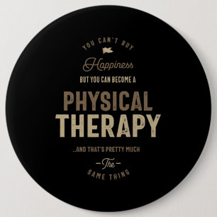 Fysische therapie ronde button 6,0 cm