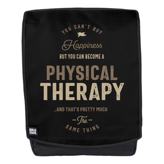 Fysische therapie rugtassen (Voorkant)