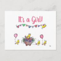 Fysische vogels op Parade Virtual Baby Shower