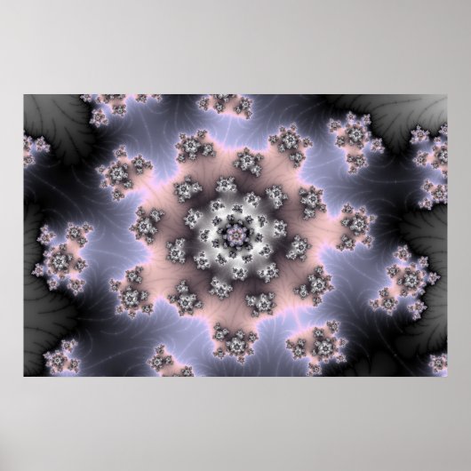 Fzoom - Fractal Poster (Voorkant)