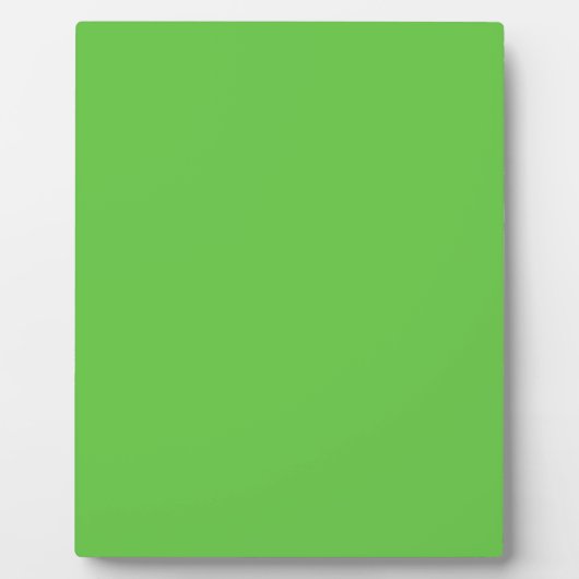 G10 vreedzame, creatieve groene kleur fotoplaat (Voorkant)