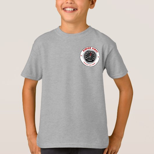 G2 Jongen Finish First Choice of the Champs T-Shir T-shirt (Voorkant)