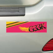 G33K BUMPERSTICKER (Op auto)