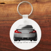 G35 "Geniet van het uitzicht." Sleutelhanger (Voorkant)