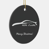 G35 kerstversiering met coupe keramisch ornament (Rechts)
