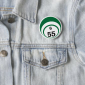 G55 Bingo Ball-knop Ronde Button 5,7 Cm (In situ)