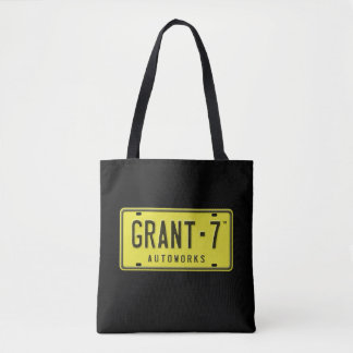 G7 Logo zwart-roze Tas
