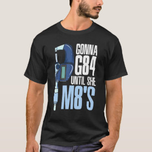 G84 tot ze M8s Mechanische CNC Machinist Hum T-shirt