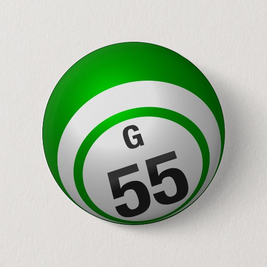G 55 bingo knoop ronde button 5,7 cm (Voorkant)