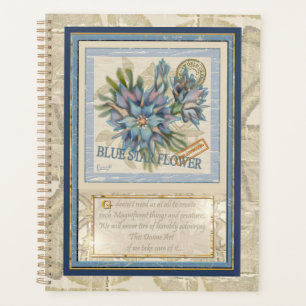 G Bureau de création Fleur bleue