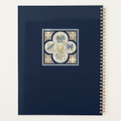 G Bureau de création Fleur bleue (Dos)