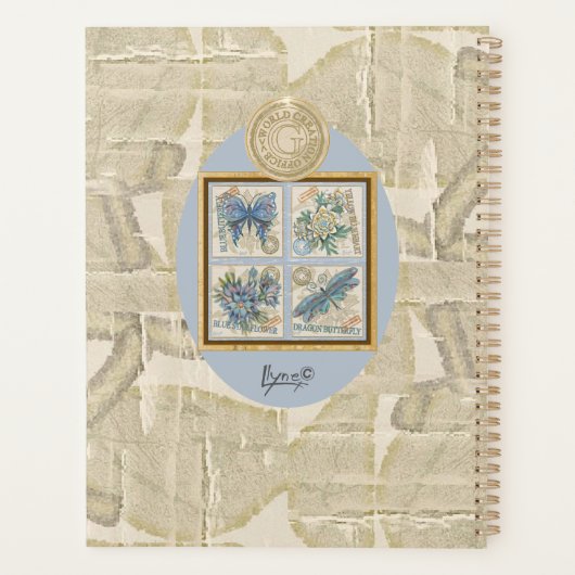 G Bureau de création libellule (Dos)