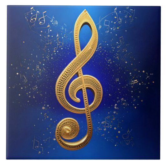 G-Clef Tegeltje (Voorkant)